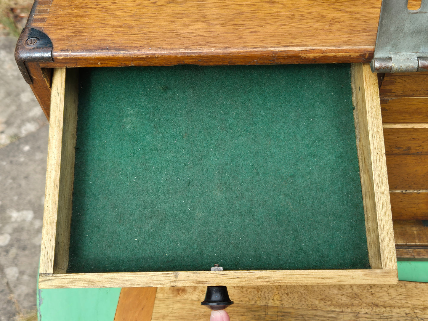 Vintage Engineers Cabinet Tool Chest 8 Drawers