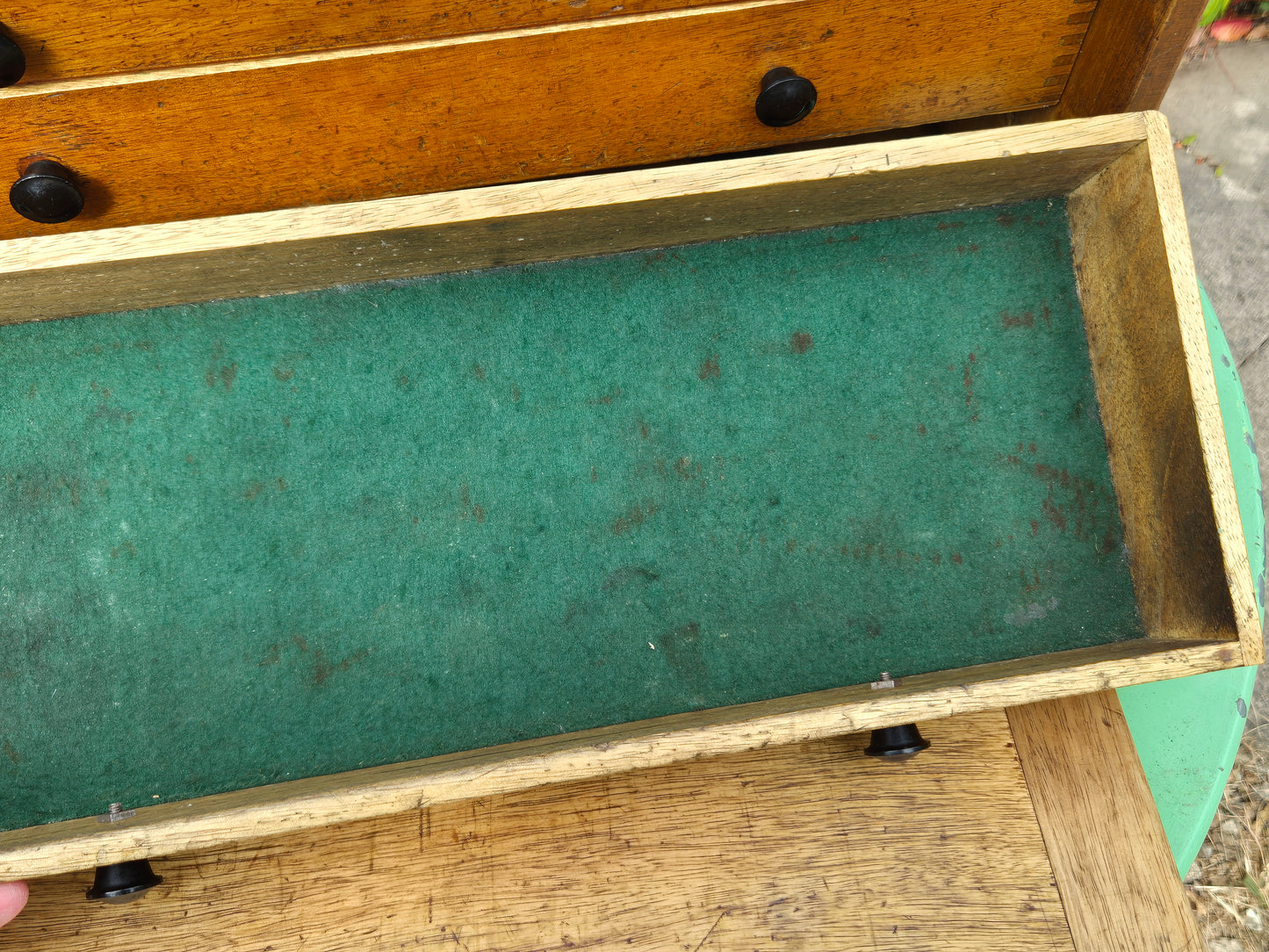 Vintage Engineers Cabinet Tool Chest 8 Drawers