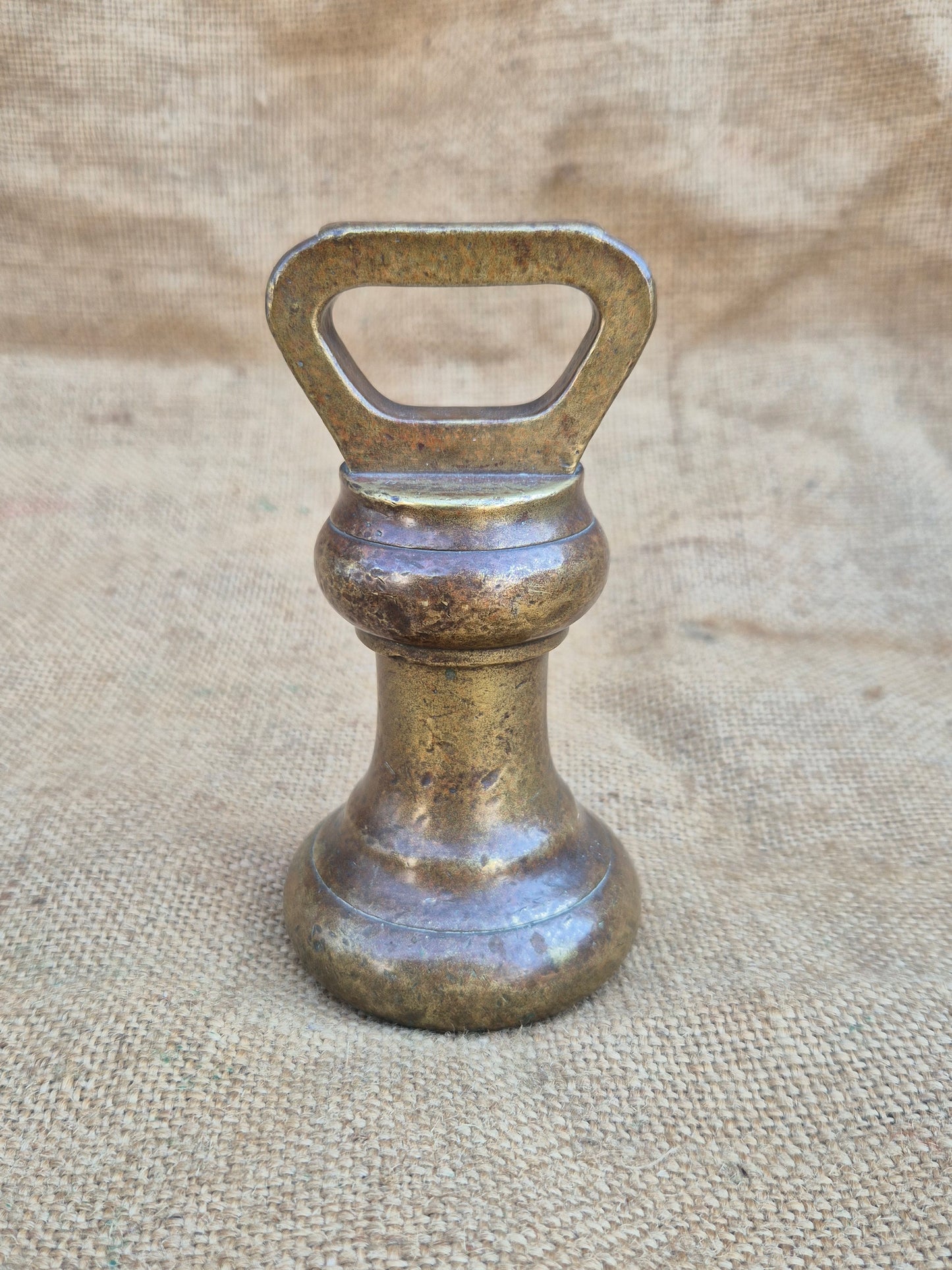 Vintage Avery Brass 4 Lb Bell Weight - Postage included
